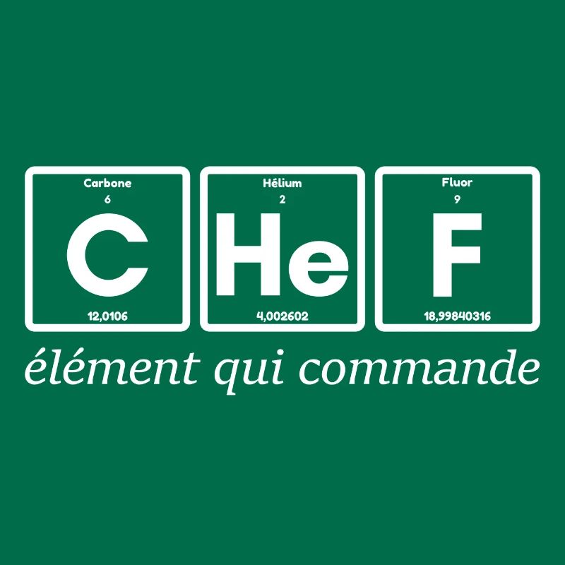 CHeF élément qui commande (blanc)