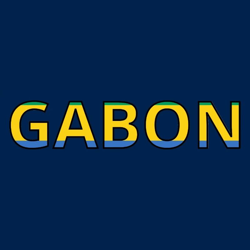 Drapeau Gabon