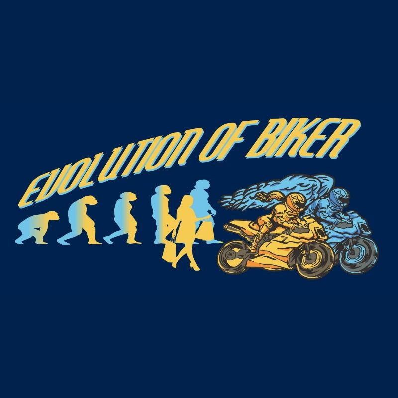 Evolution Motorcyclist Racing Motorcycle