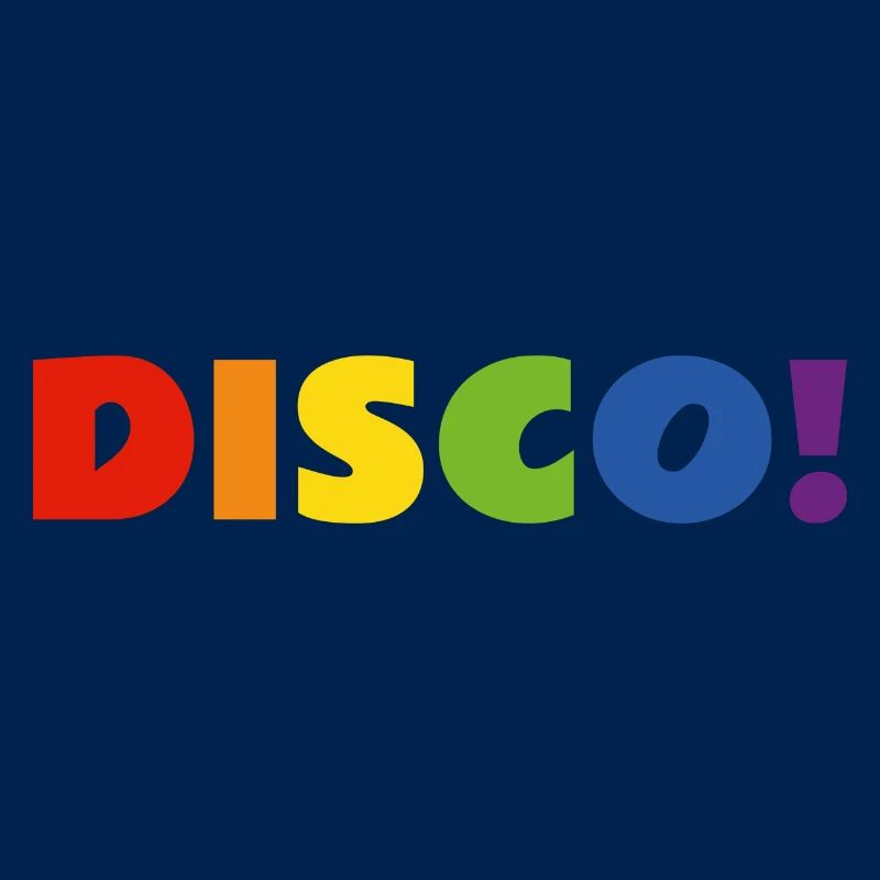 DISCO Regenbogen Text