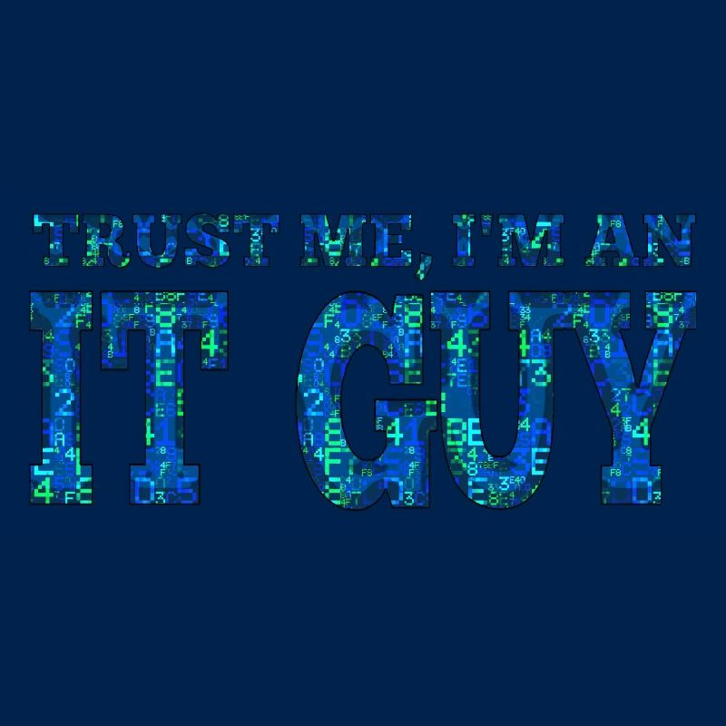 IT-Typ Unterstützung Geek Computer Computer Geek Techniker