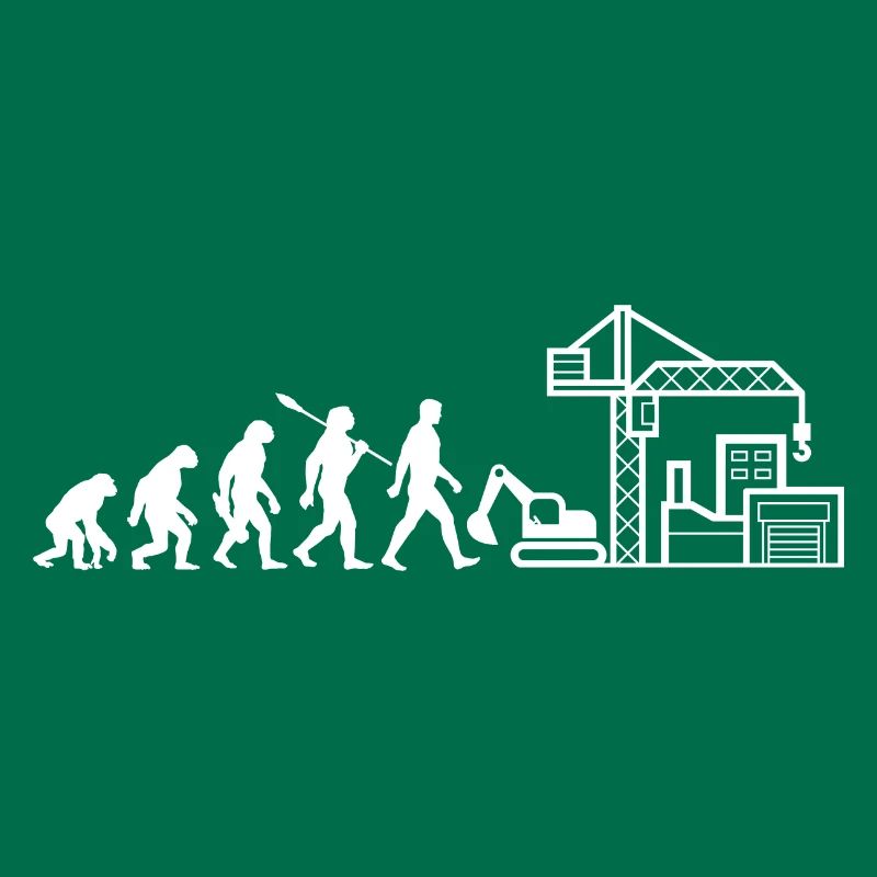 Evolution - Chantier de construction - Ouvrier de la construction