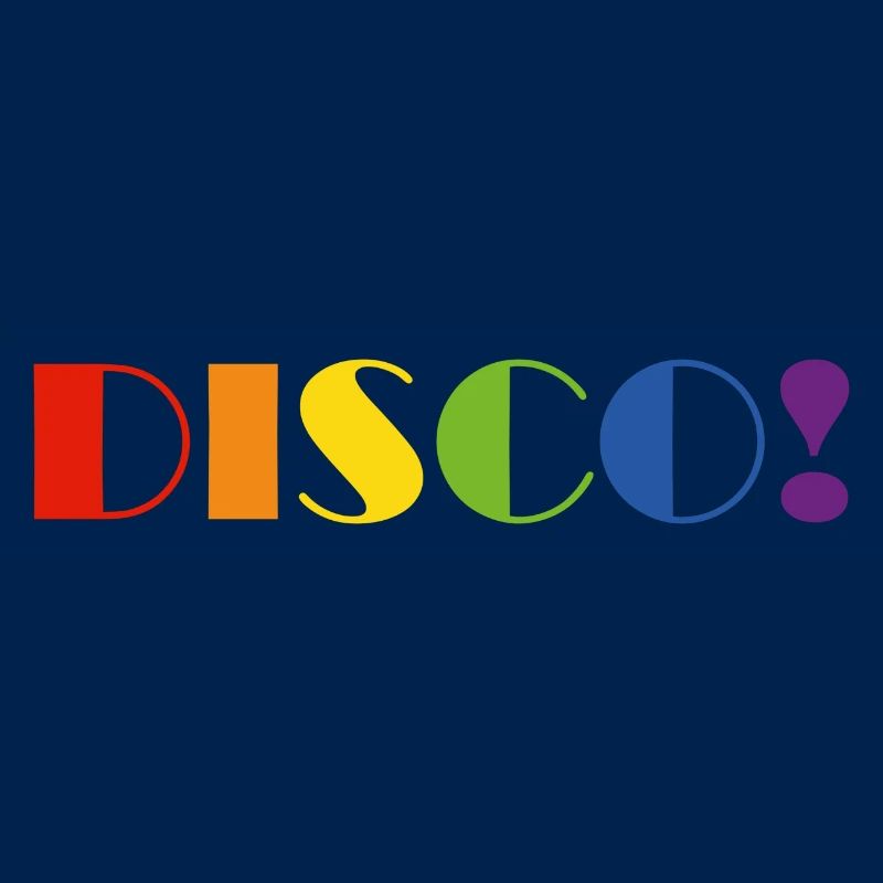 DISCO Regenbogen Text