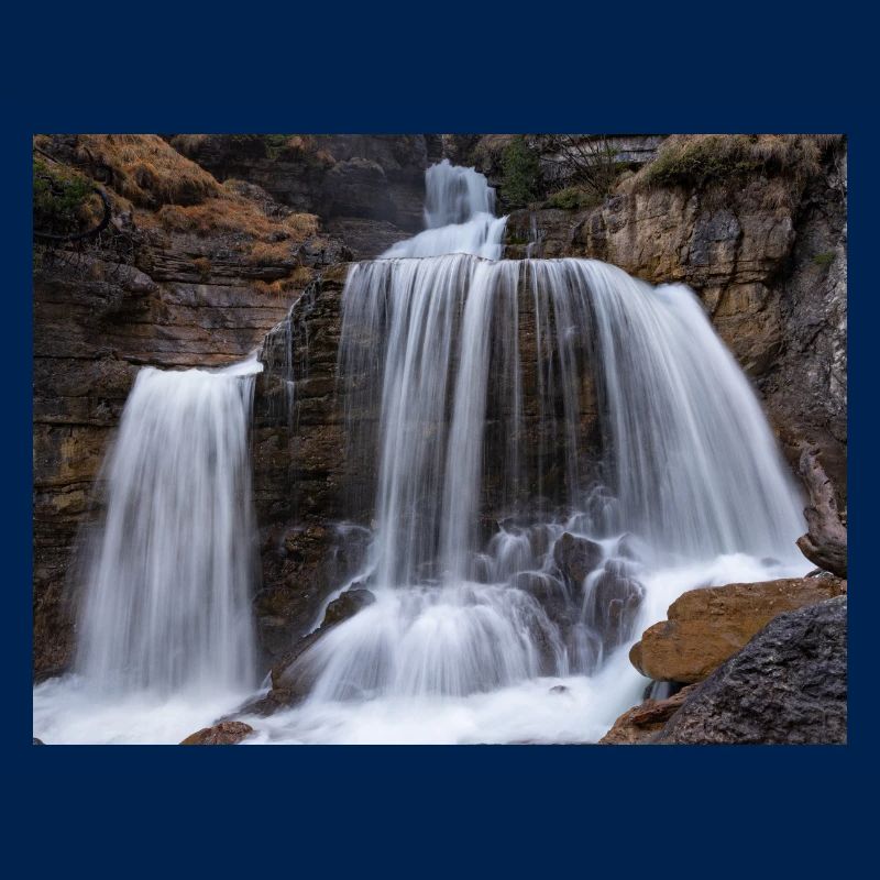 Chute d’eau d’évasion de vache