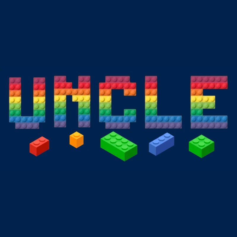 Uncle Master Builder Building Bricks Blocks Family