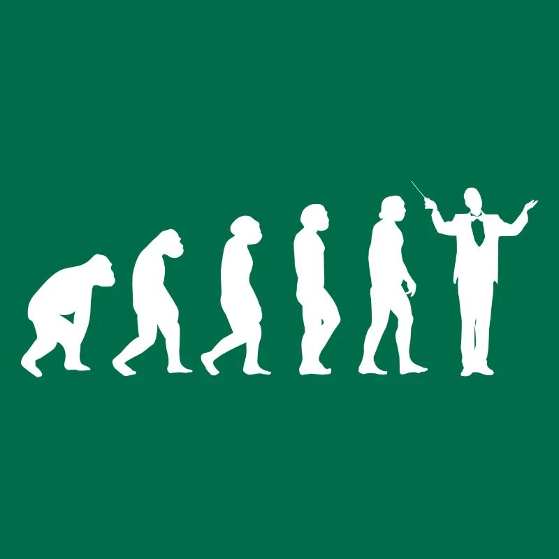 Musiker Dirigenten Evolution Dirigent Musik Band