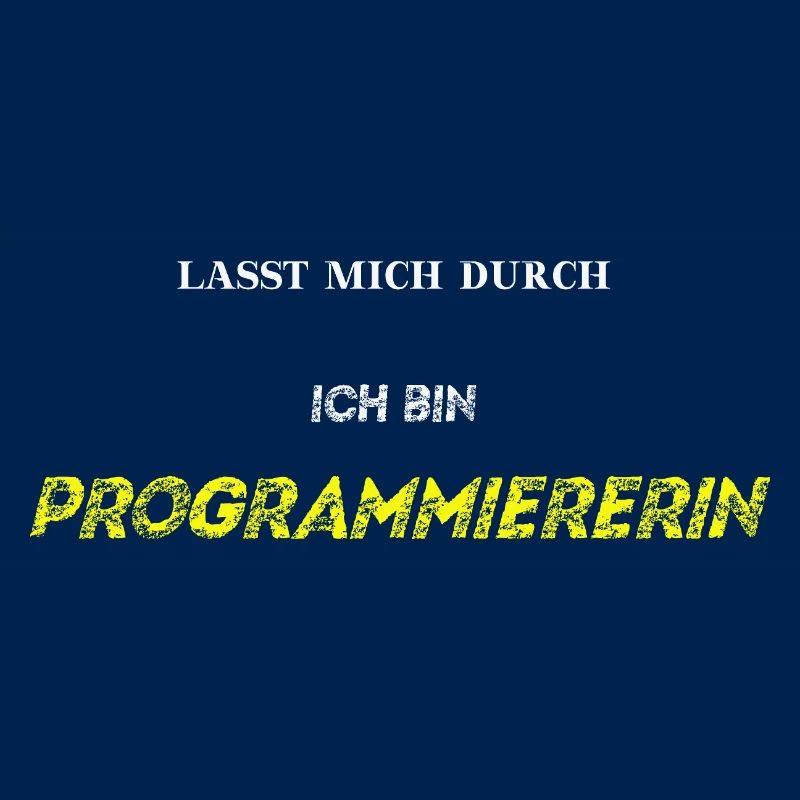 Lasst mich durch ich bin Programmiererin Geschenk