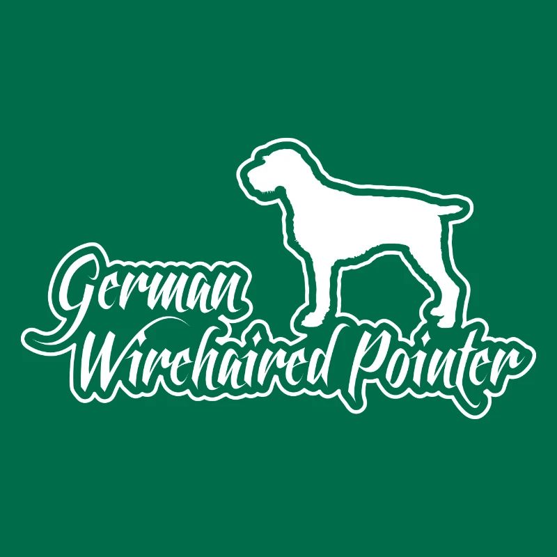 German Wirehaired Pointer Jagdhund Wilsigns Hunde