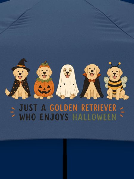 Golden Retriever Halloween-Trupp
