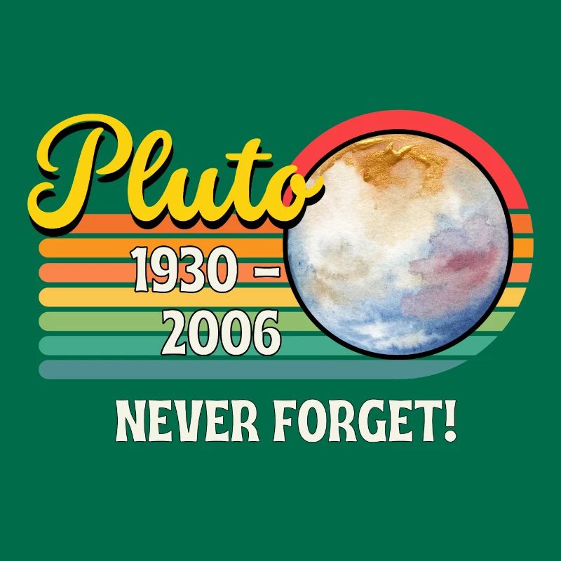 Pluto 1930 - 2006 do not forget