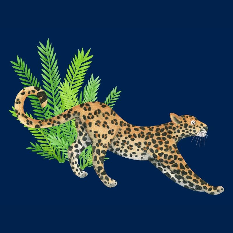 Leopard im Dschungel