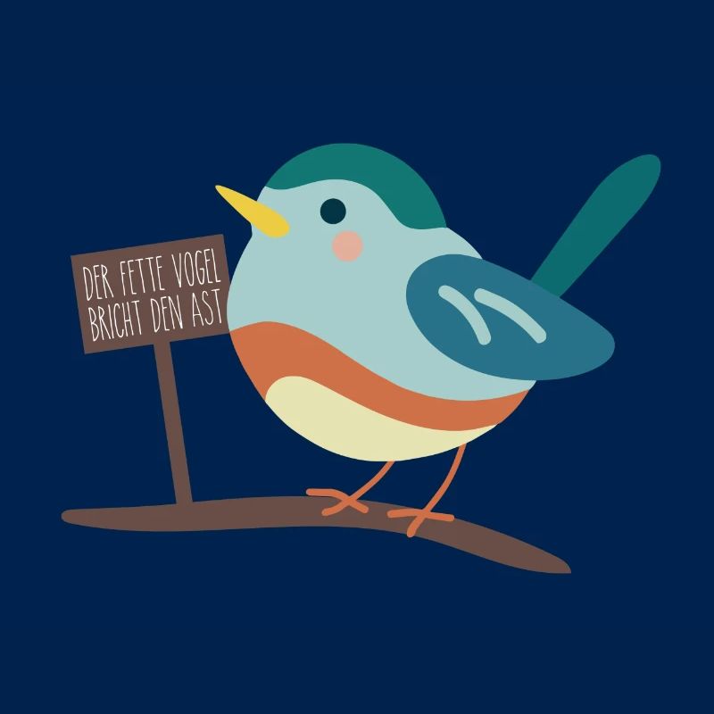 Dicker Vogel