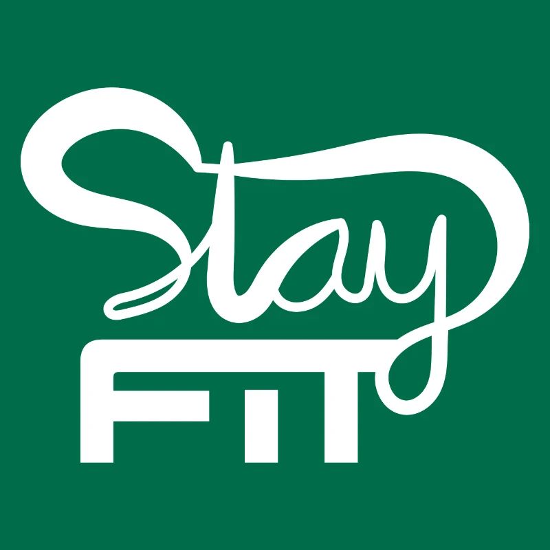 RESTEZ EN FORME ÉCRIT À LA MAIN