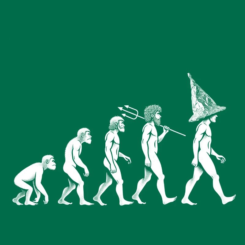 Steampunk Evolution mit Aluhut