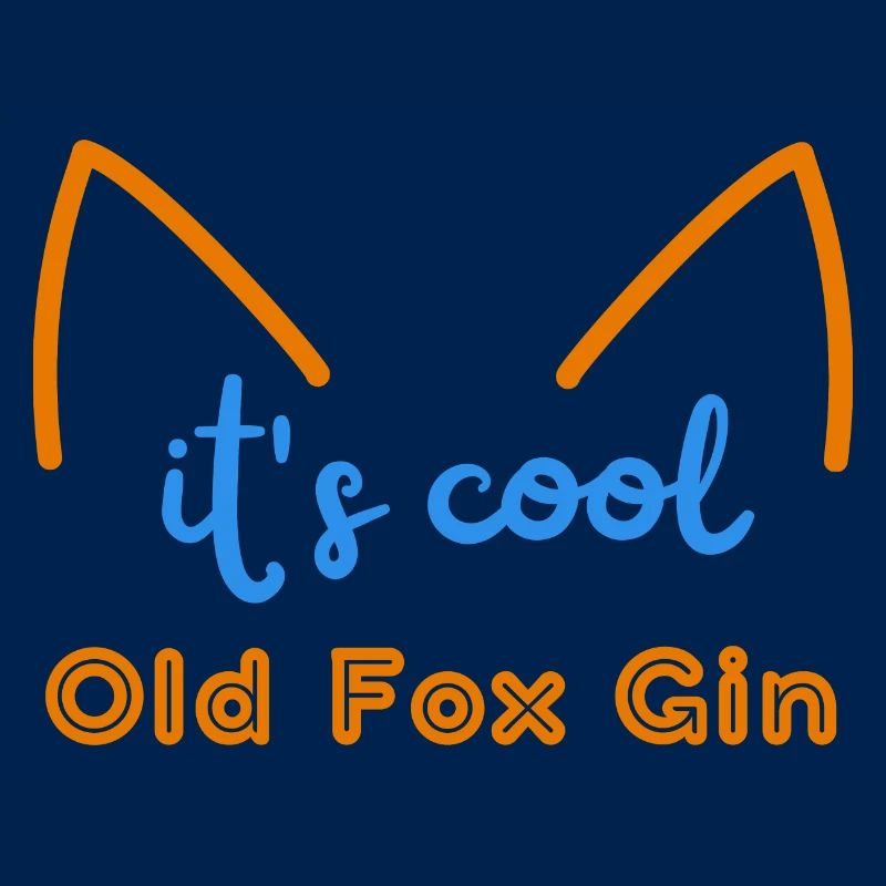 its cool OLD FOX Gin -Bunt