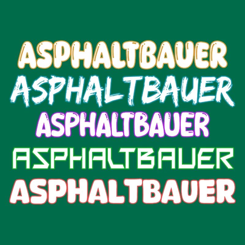 Constructeur d’asphalte comme métier