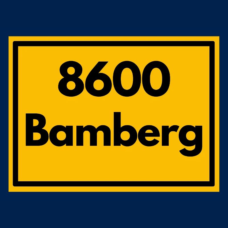 ANCIEN CODE POSTAL RETRO 8600 BAMBERG FRANKEN