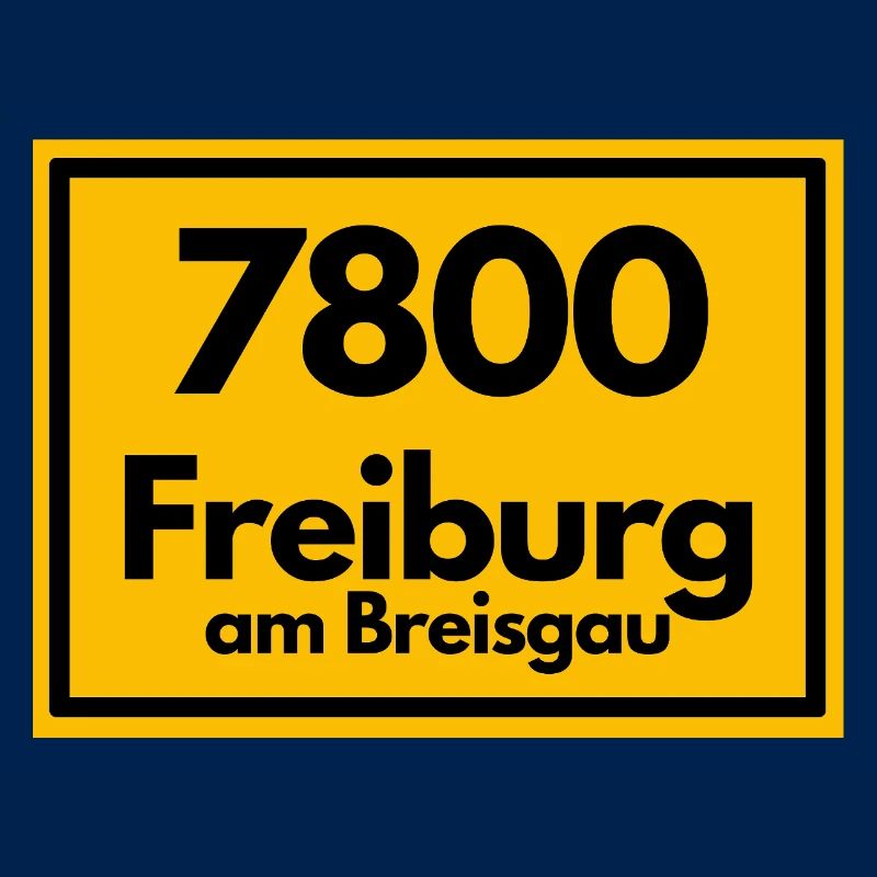 OLD POSTCODE POSTCODE RETRO 7800 FREIBURG BREISGAU