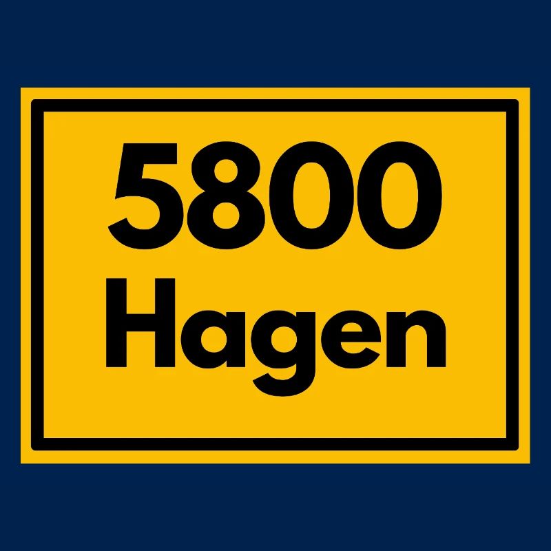 ANCIEN CODE POSTAL RETRO 5800 HAGEN STOLZ