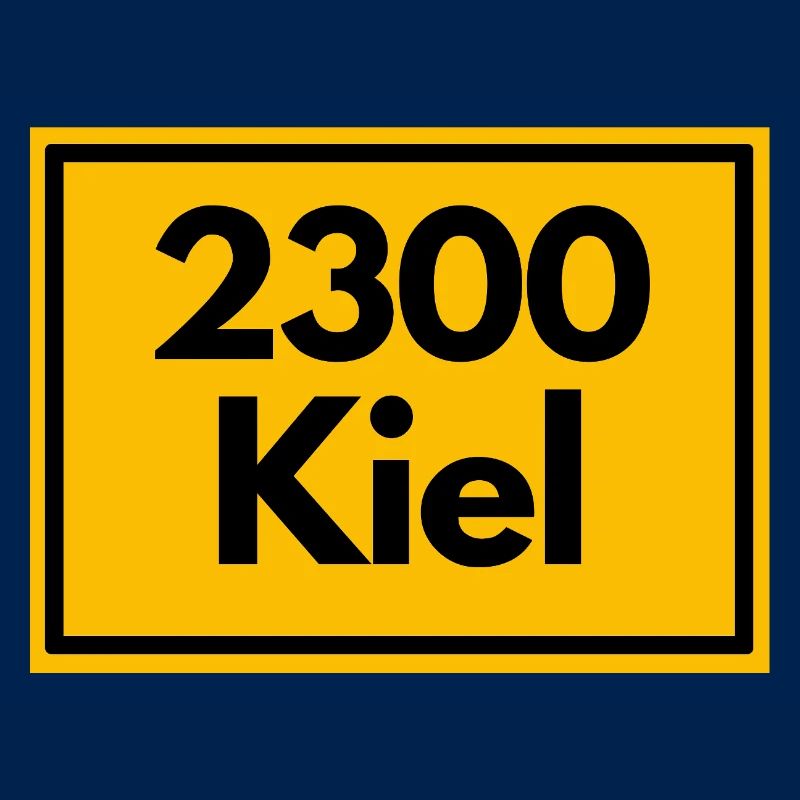 OLD POSTCODE ZIP CODE 2300 KIEL CITY BY THE SEA