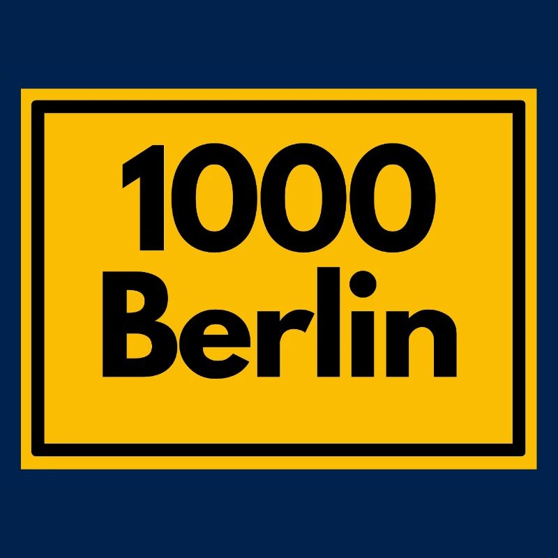 OLD POSTCODE POSTCODE RETRO 1000 BERLIN CAPITAL