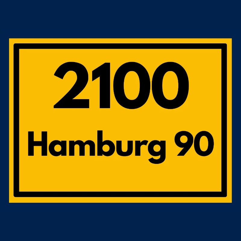 ANCIEN CODE POSTAL RETRO 2100 HAMBOURG 90 ALSTER