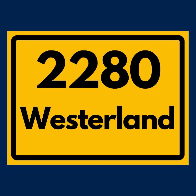 ANCIEN CODE POSTAL RETRO 2280 WESTERLAND – SYLT
