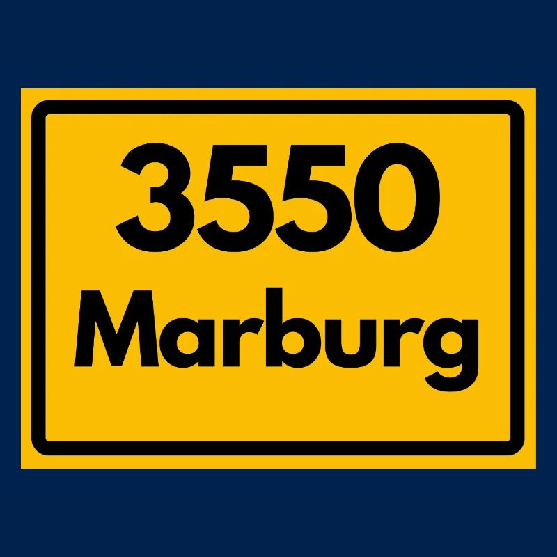 OLD POSTCODE ZIP CODE RETRO 3550 MARBURG