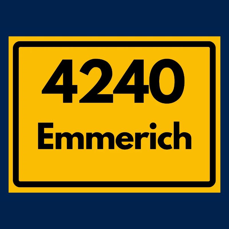 OLD POSTCODE POSTCODE RETRO 4240 EMMERICH – RHEIN