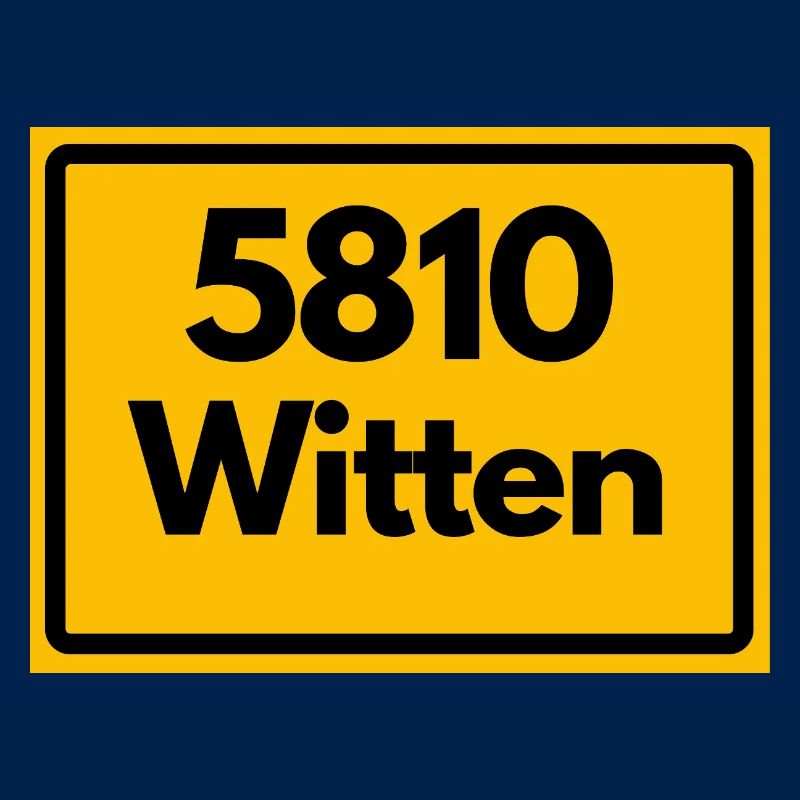 ANCIEN CODE POSTAL RETRO 5810 WITTEN