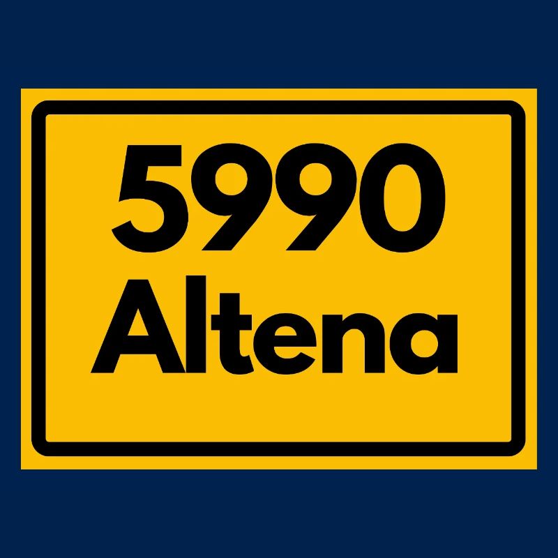 ANCIEN CODE POSTAL RETRO 5990 ALTENA HEIMAT