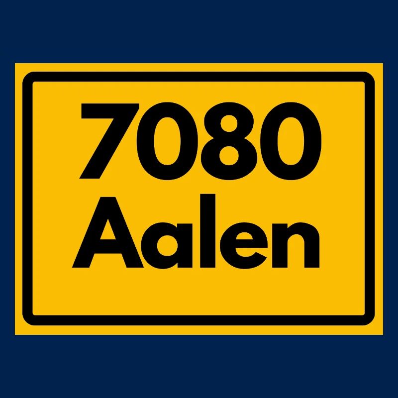 ANCIEN CODE POSTAL RÉTRO 7080 AALEN HEIMATSTOLZ