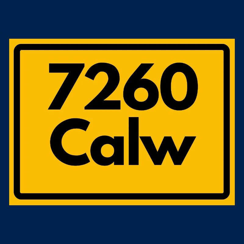 ANCIEN CODE POSTAL RETRO 7260 CALW HEIMATSTOLZ