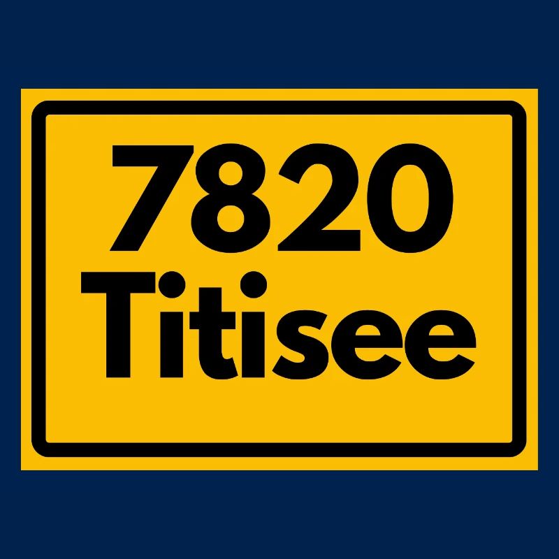 ANCIEN CODE POSTAL RÉTRO 7820 TITISEE HEIMAT
