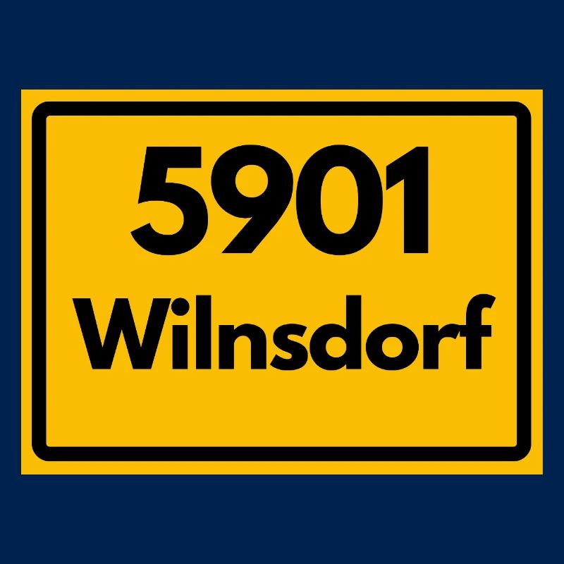 OLD POSTCODE POSTCODE RETRO 5901 WILNSDORF HEIMAT