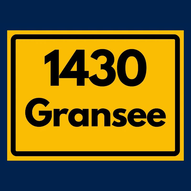 OLD POSTCODE POSTCODE RETRO 1430 GRANSEE HEIMAT