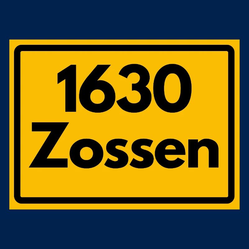 ANCIEN CODE POSTAL RÉTRO 1630 ZOSSEN HEIMAT