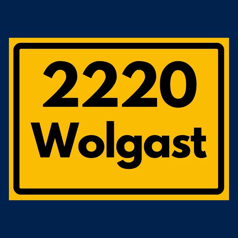 OLD POSTCODE POSTCODE RETRO 2220 WOLGAST HEIMAT
