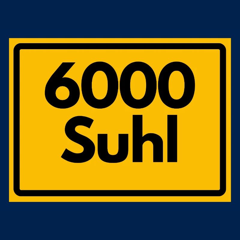 OLD POSTCODE 6000 SUHL HEIMATSTOLZ ORIGINAL