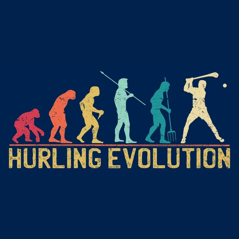 Hurling Evolution Silhouette Design