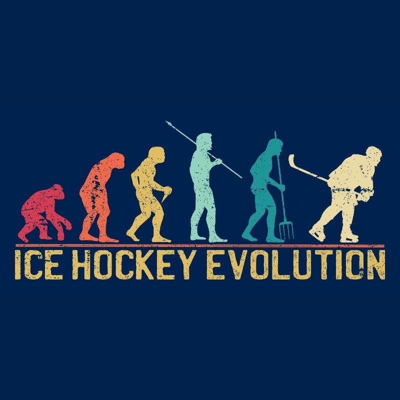 Conception de la silhouette Hockey Evolution