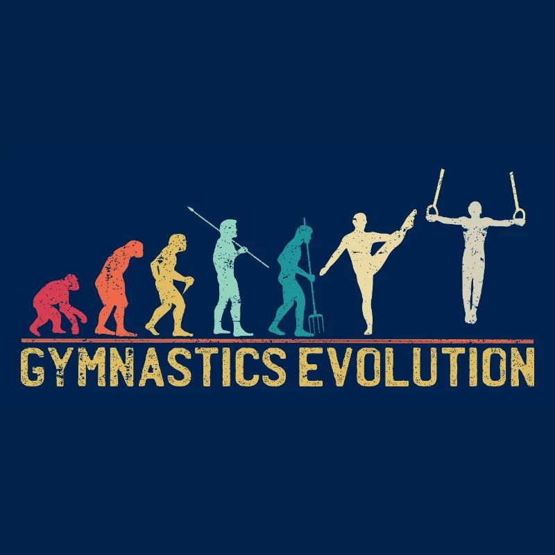 Gymnastics Evolution Graphic Tee