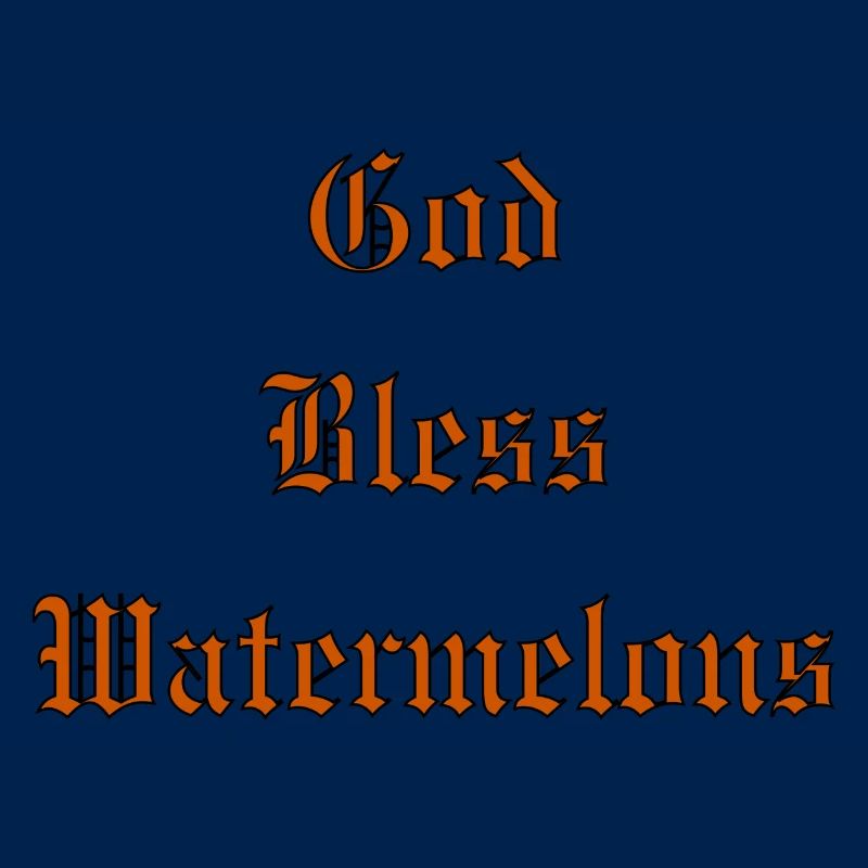 Que Dieu bénisPastèques