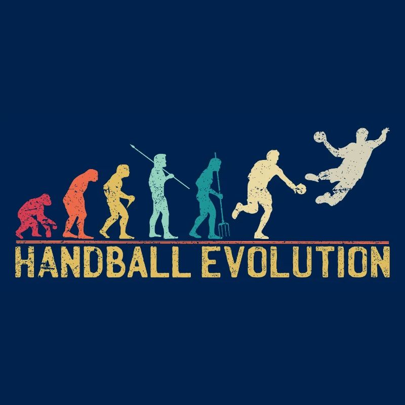 Conception de la progression de l'évolution du handball