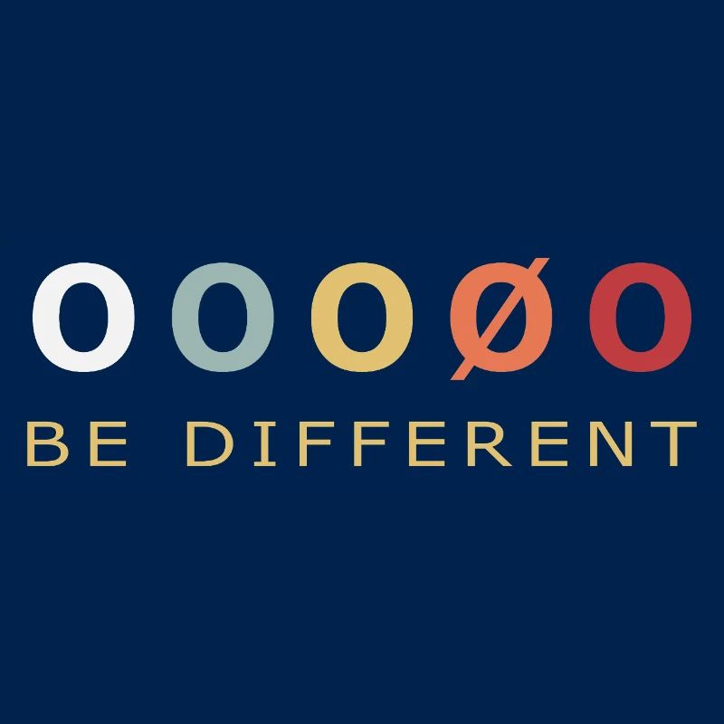 Ø Be Different Denmark Pride Norway Retro