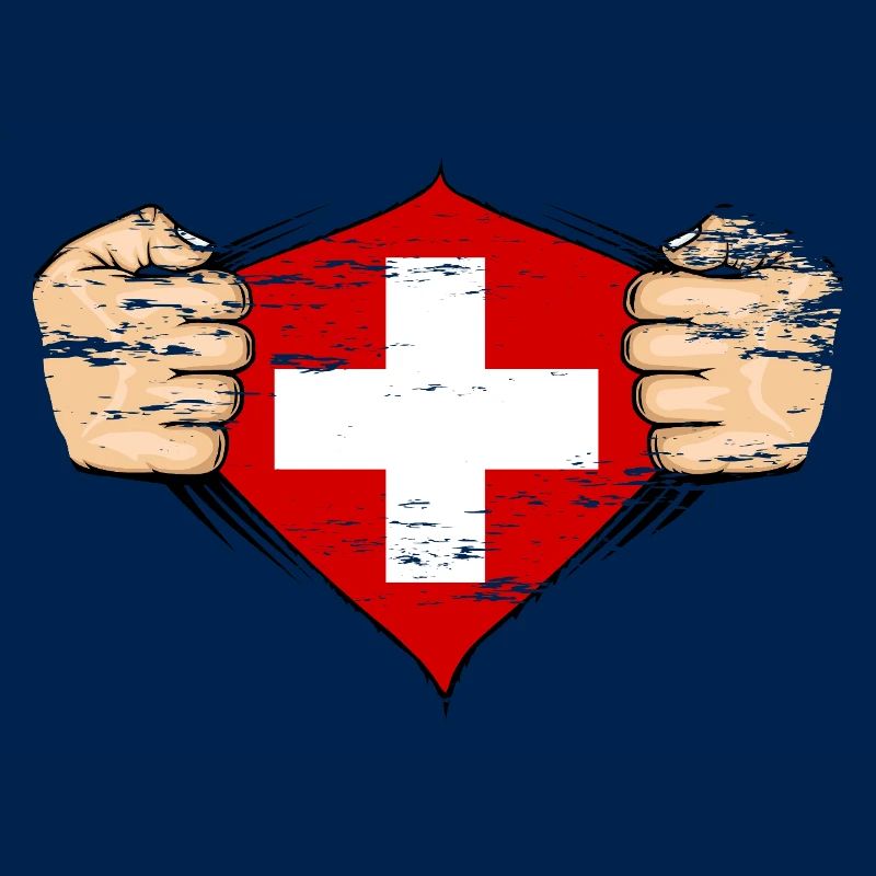 Drapeau suisse utilisé