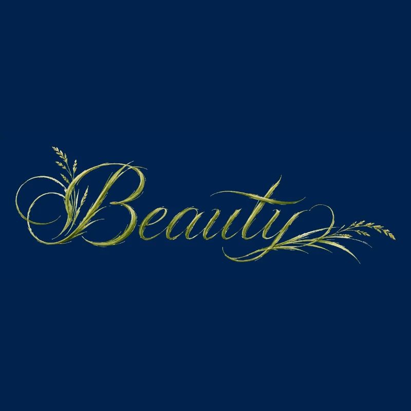 Beauté Lettres, Design de la nature