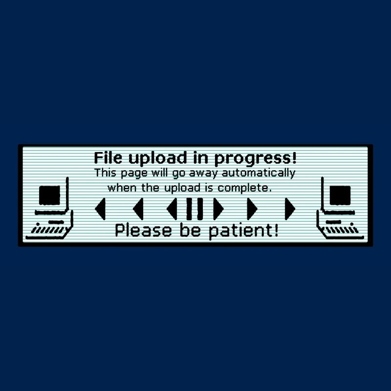 File upload in progress! - Computerspass