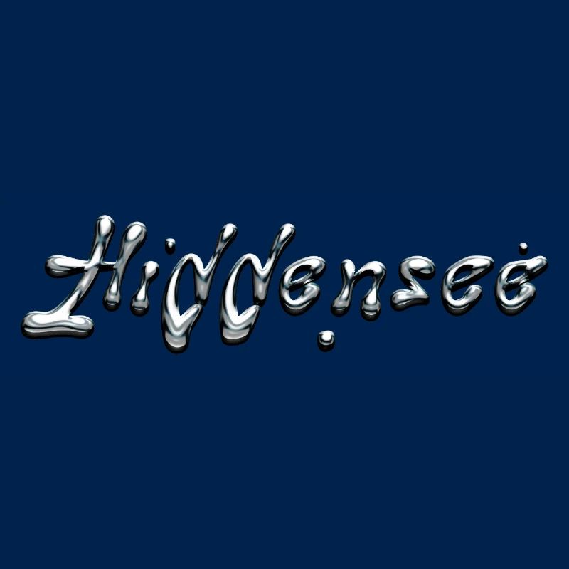 Lettrage chromé Hiddensee