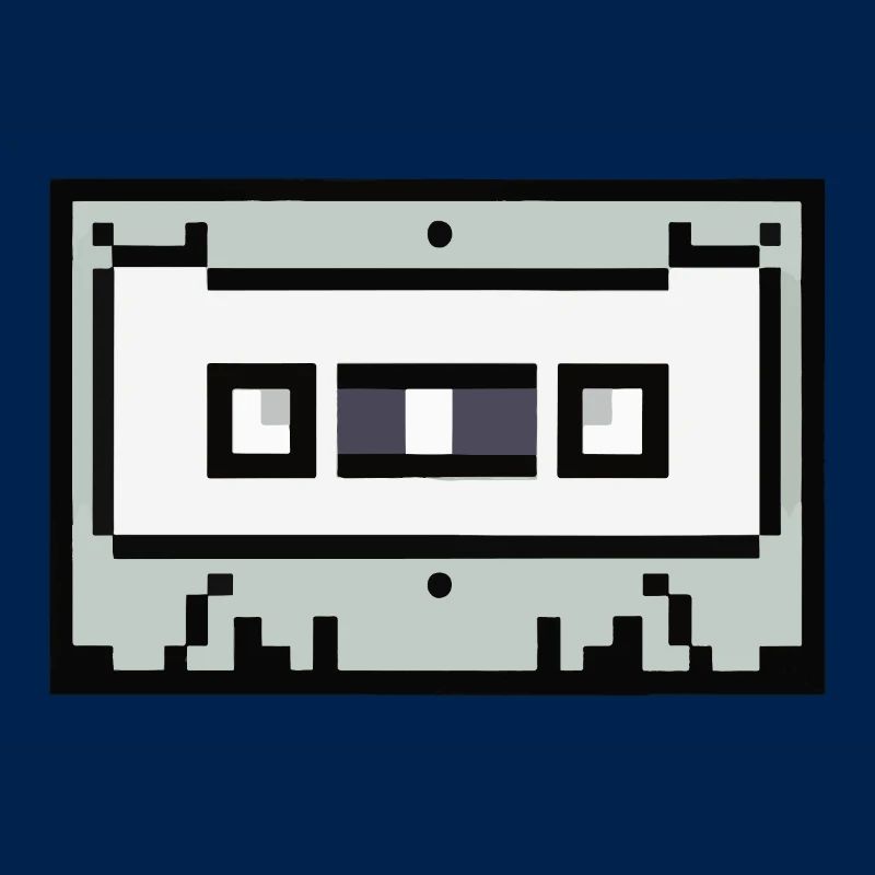 Cassette Idée cadeau rétro pixélisée
